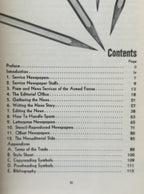 ARMED FORCES NEWSPAPER HANDBOOK