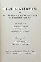 THE ALIEN IN OUR MIDST or Selling Our Birthright...