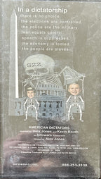 AMERICAN DICTATORS Documenting the Staged Election of 2004 (VHS format)