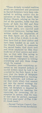 THE AUTHENTICITY OF THE SACRED SCRIPTURES