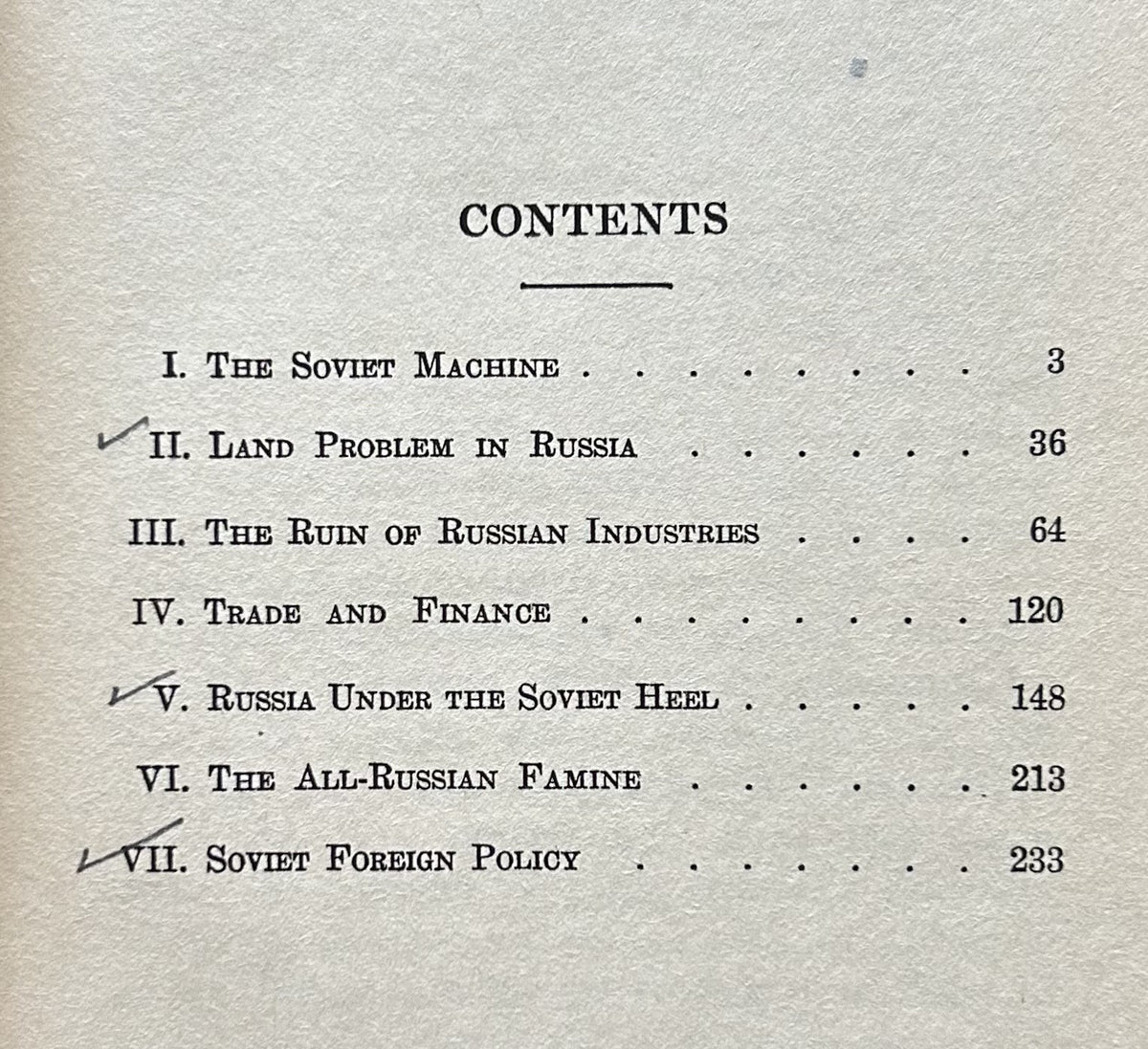 THE BALANCE SHEET OF SOVIETISM (Signed Copy)