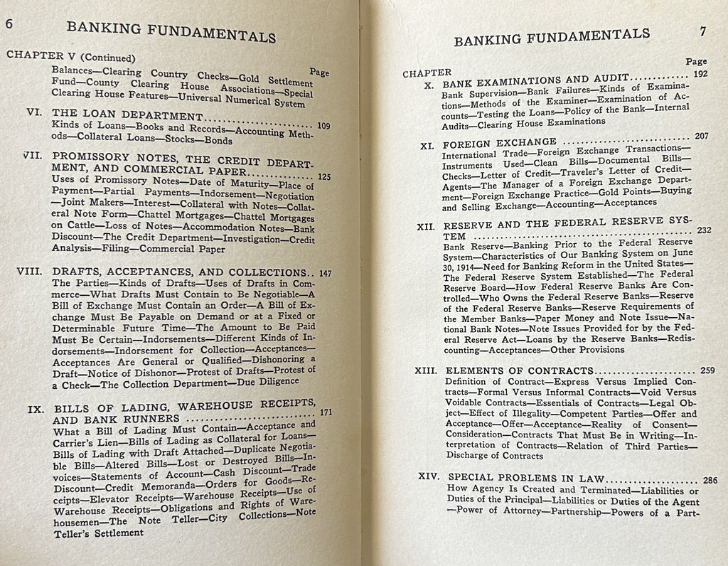 BANKING FUNDEMENTALS
