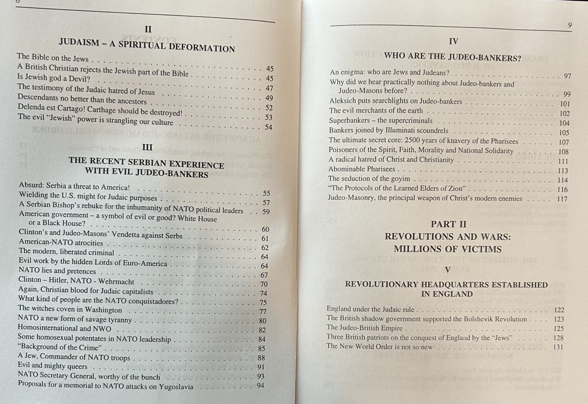 FIVE BLOODY REVOLUTIONS By Judeo-Bankers/Masonry