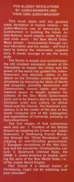 FIVE BLOODY REVOLUTIONS By Judeo-Bankers/Masonry