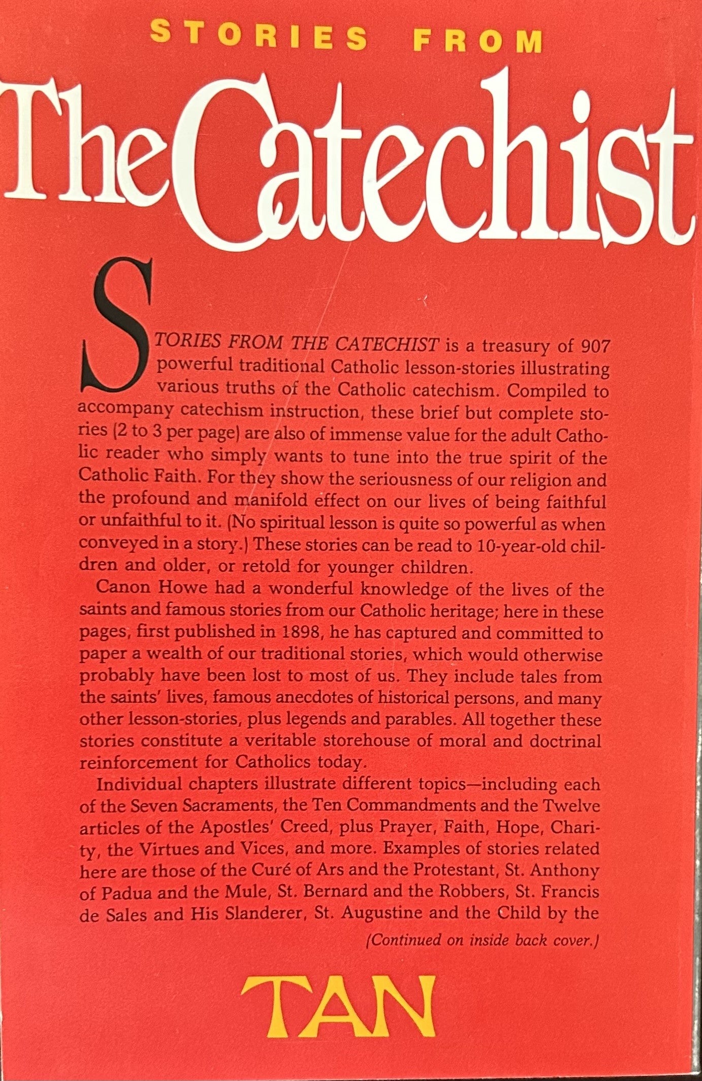 THE CATECHIST (Stories from)