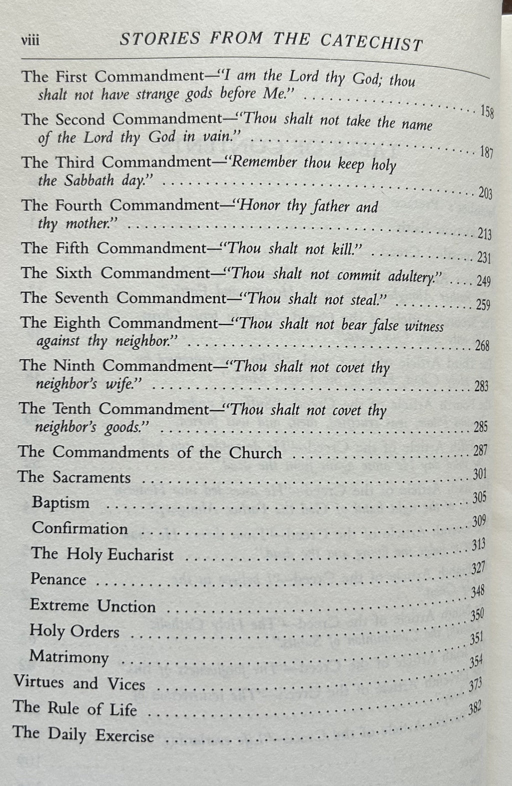 THE CATECHIST (Stories from)