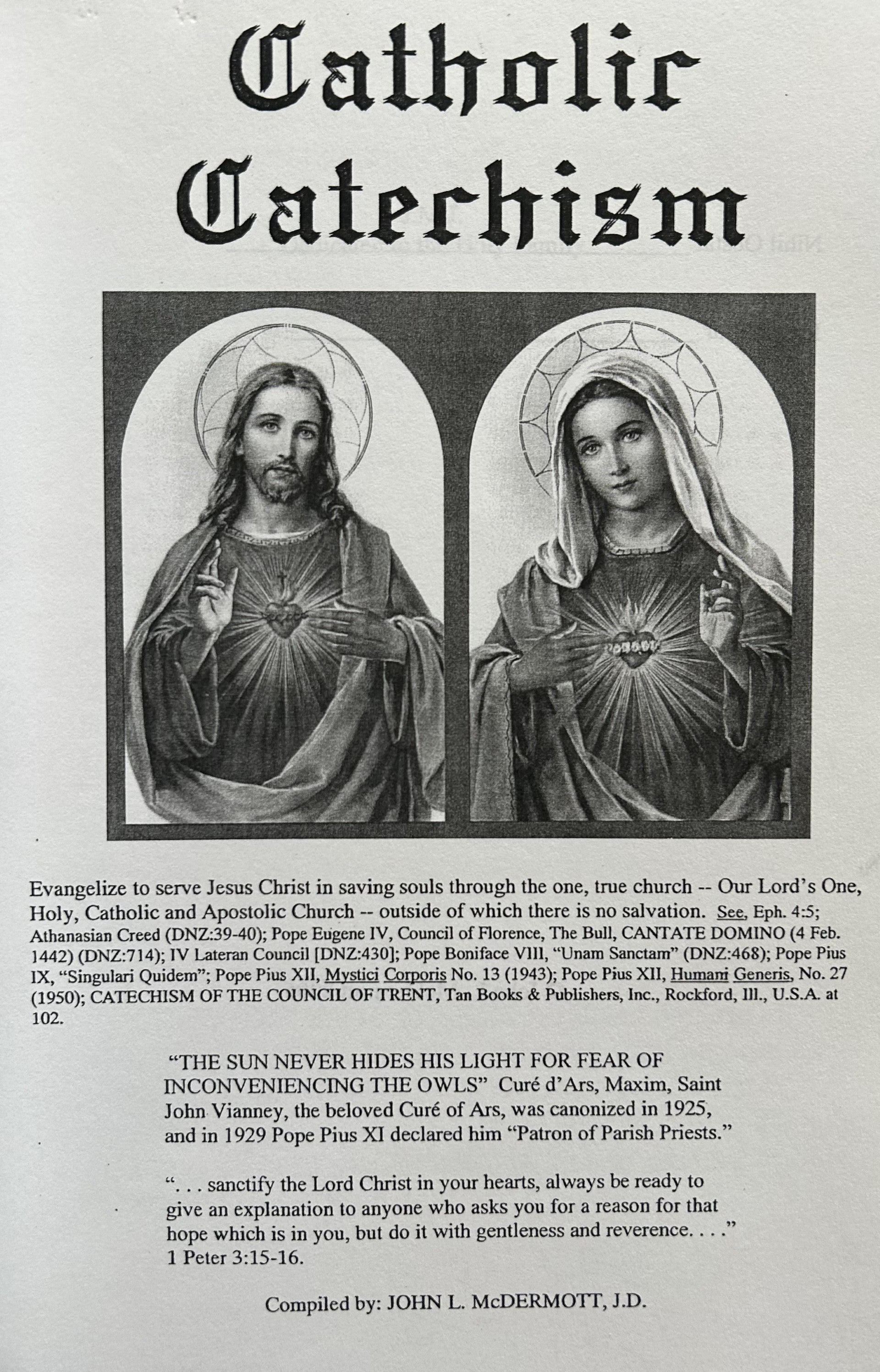 CATHOLIC CATECHISM