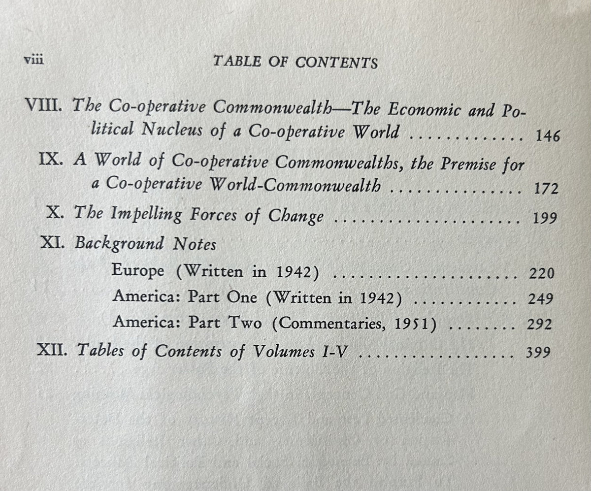 Introductory Volume to THE CAUSE AND THE END OF THE WORLD REVOLUTION: Man in His Full Humaness - A Challenge and a Guide in The Art of Permanent Peace For the Power Age