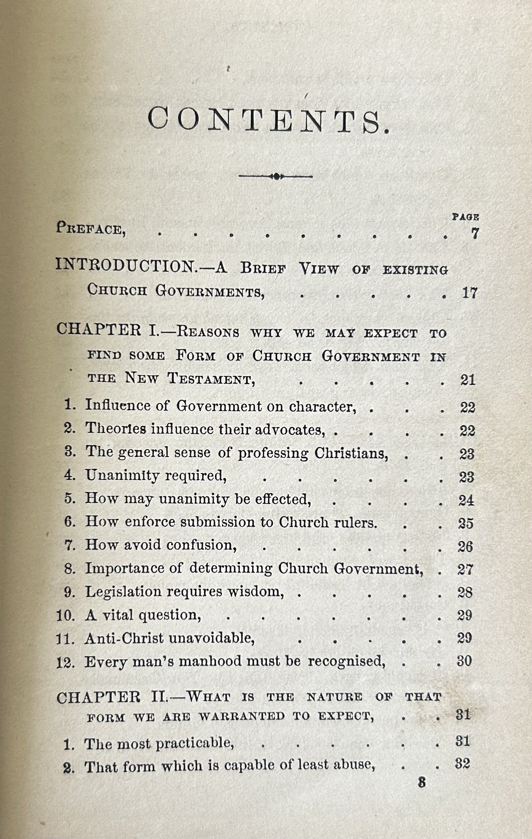 INDEPENDENT OR DEMOCRATIC CHURCH GOVERNMENT (1868)