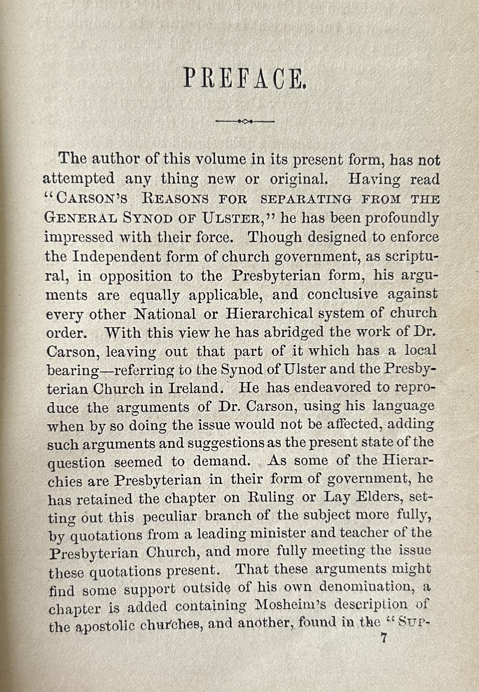 INDEPENDENT OR DEMOCRATIC CHURCH GOVERNMENT (1868)