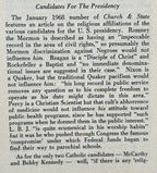 CHRISTENDOM March 1968