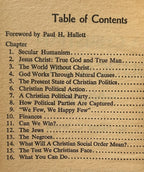 A CHRISTIAN POLITICAL PARTY