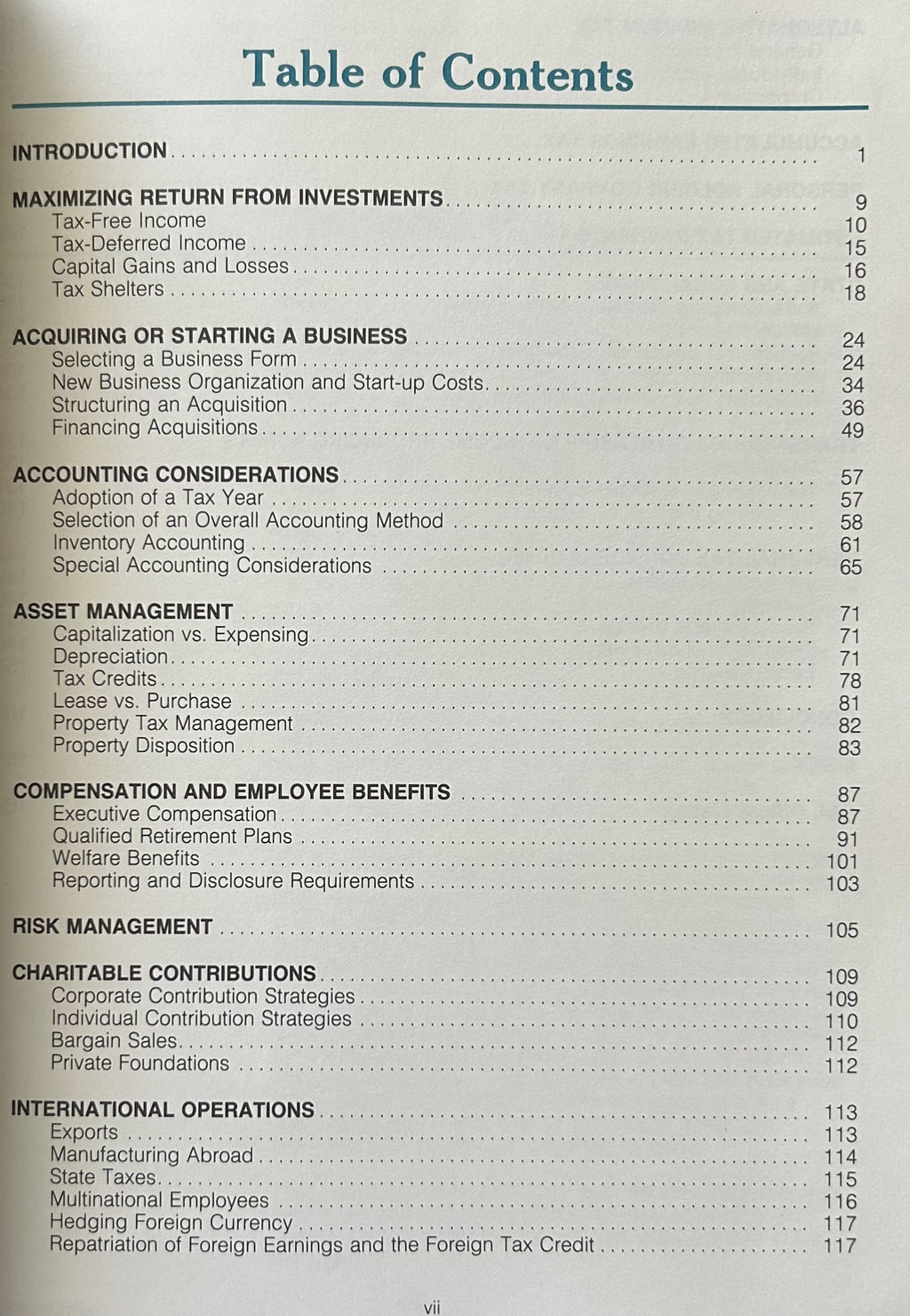 Coopers & Lybrand TAX STRATEGIES AND PLANNING