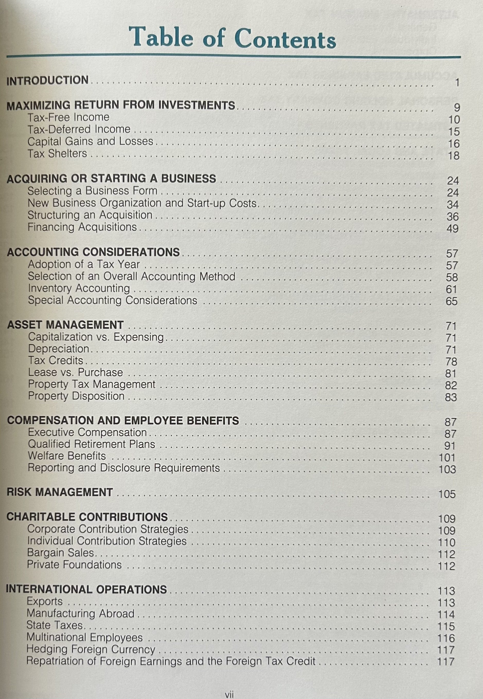Coopers & Lybrand TAX STRATEGIES AND PLANNING