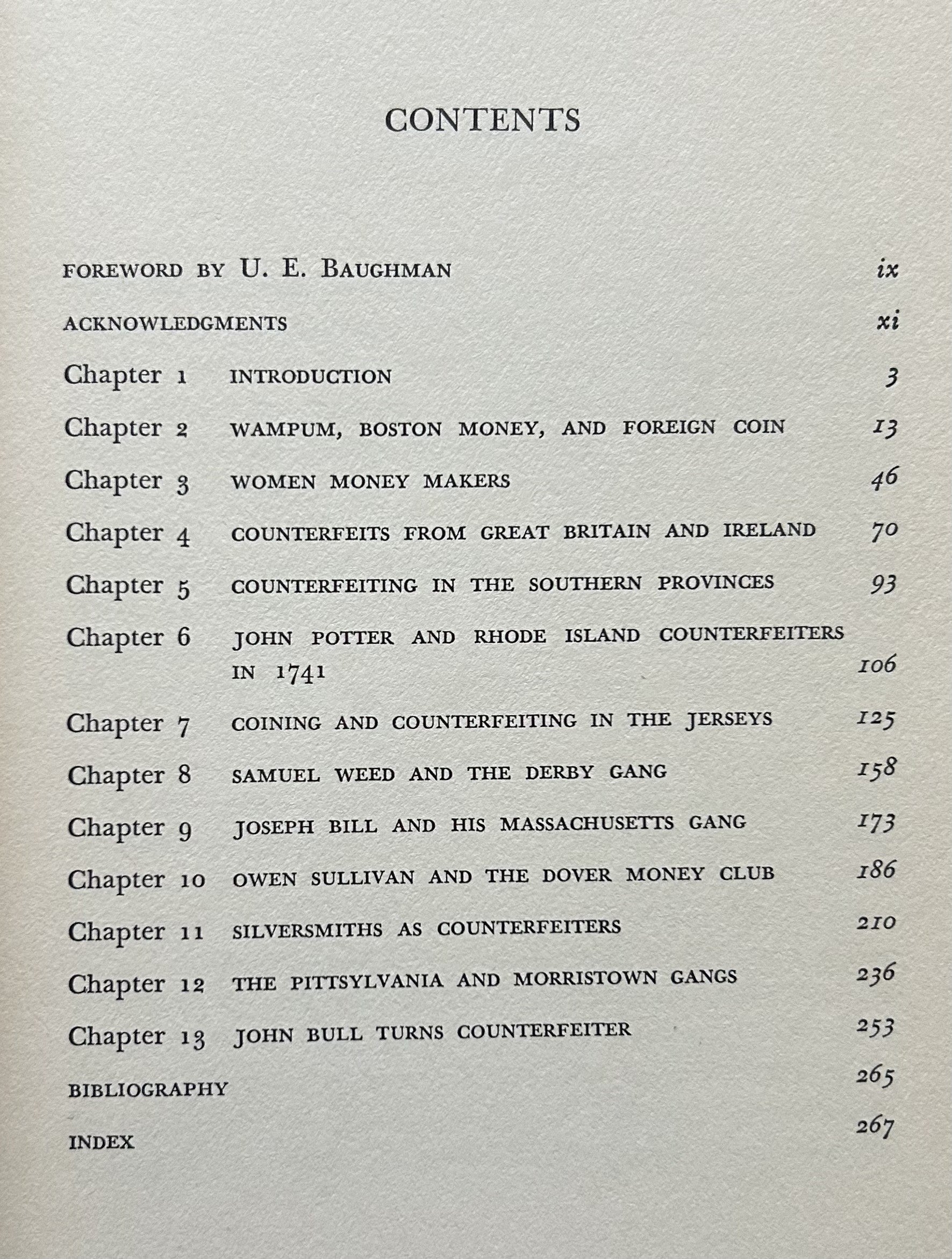COUNTERFEITING IN COLONIAL AMERICA