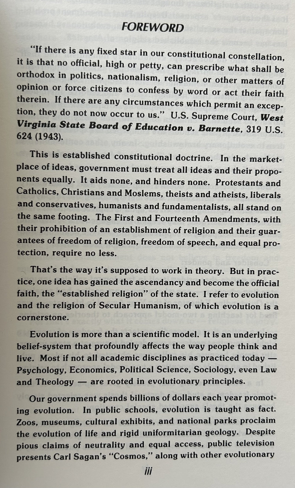 THE CRITERION Religious Distrimination in America