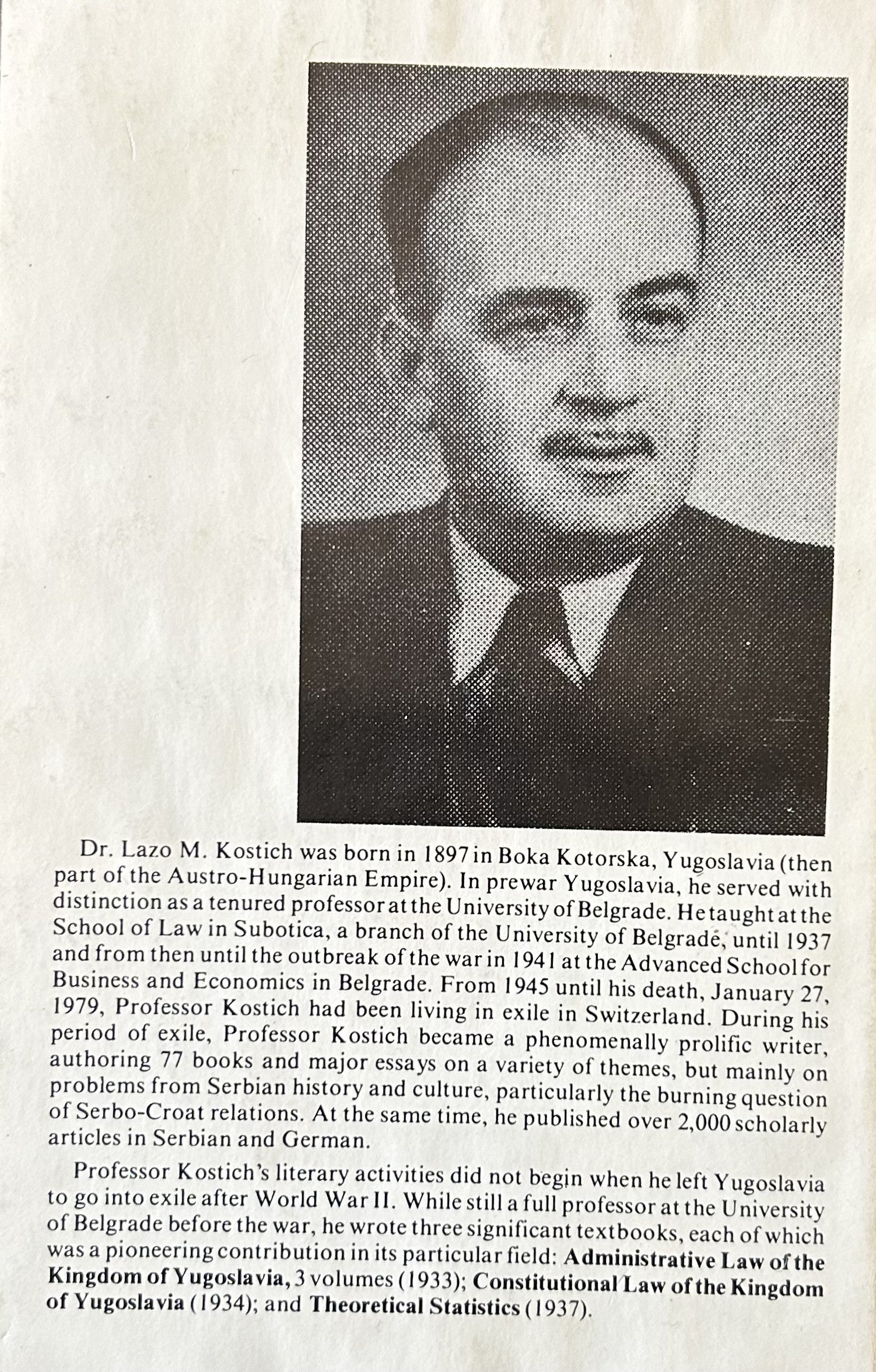 HOLOCAUST IN THE INDEPENDENT STATE OF CROATIA