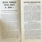 DAVID'S GREATER SON (Jesus)