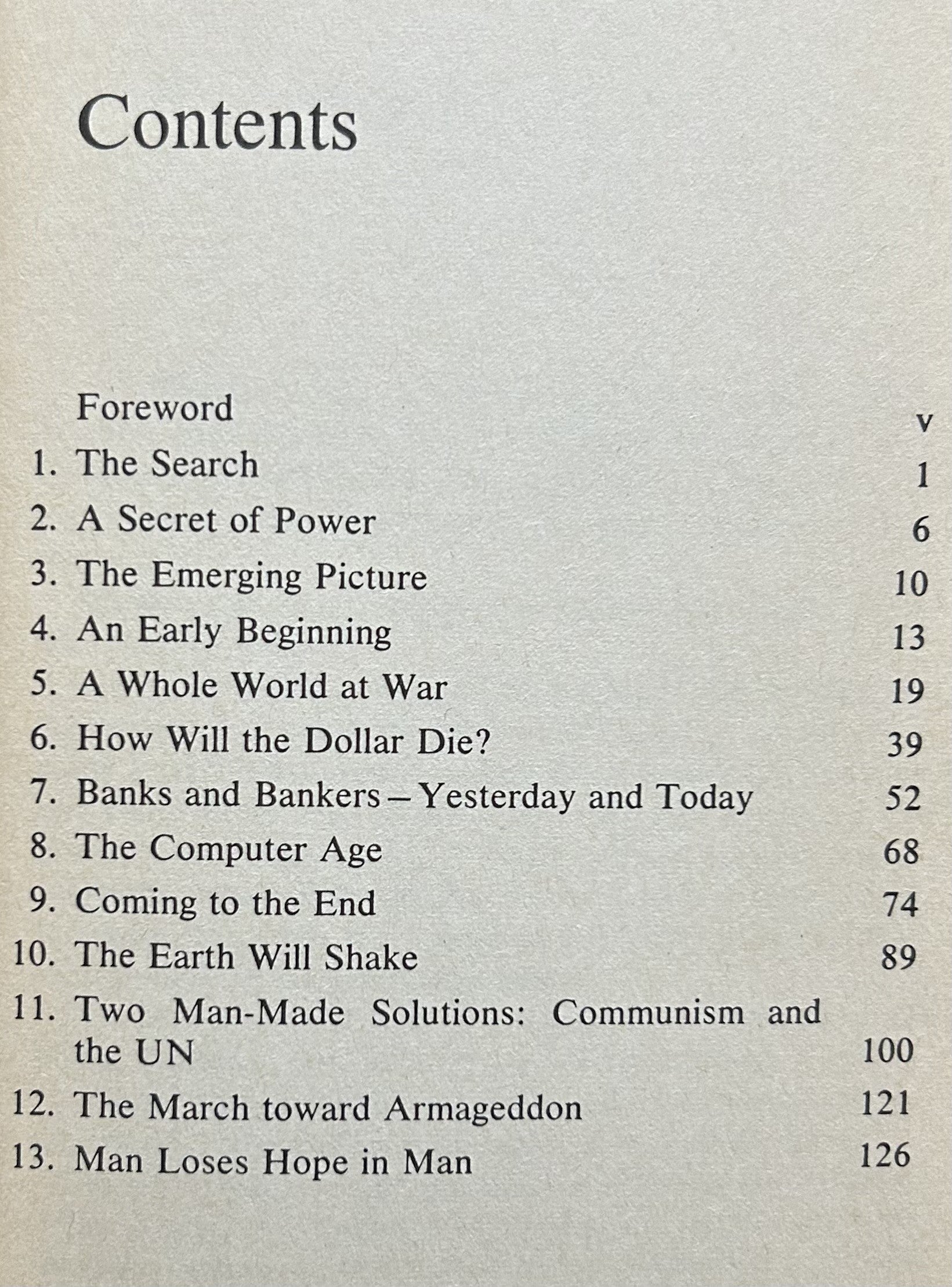 THE DAY THE DOLLAR DIES