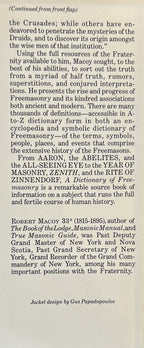 A DICTIONARY OF FREEMASONRY