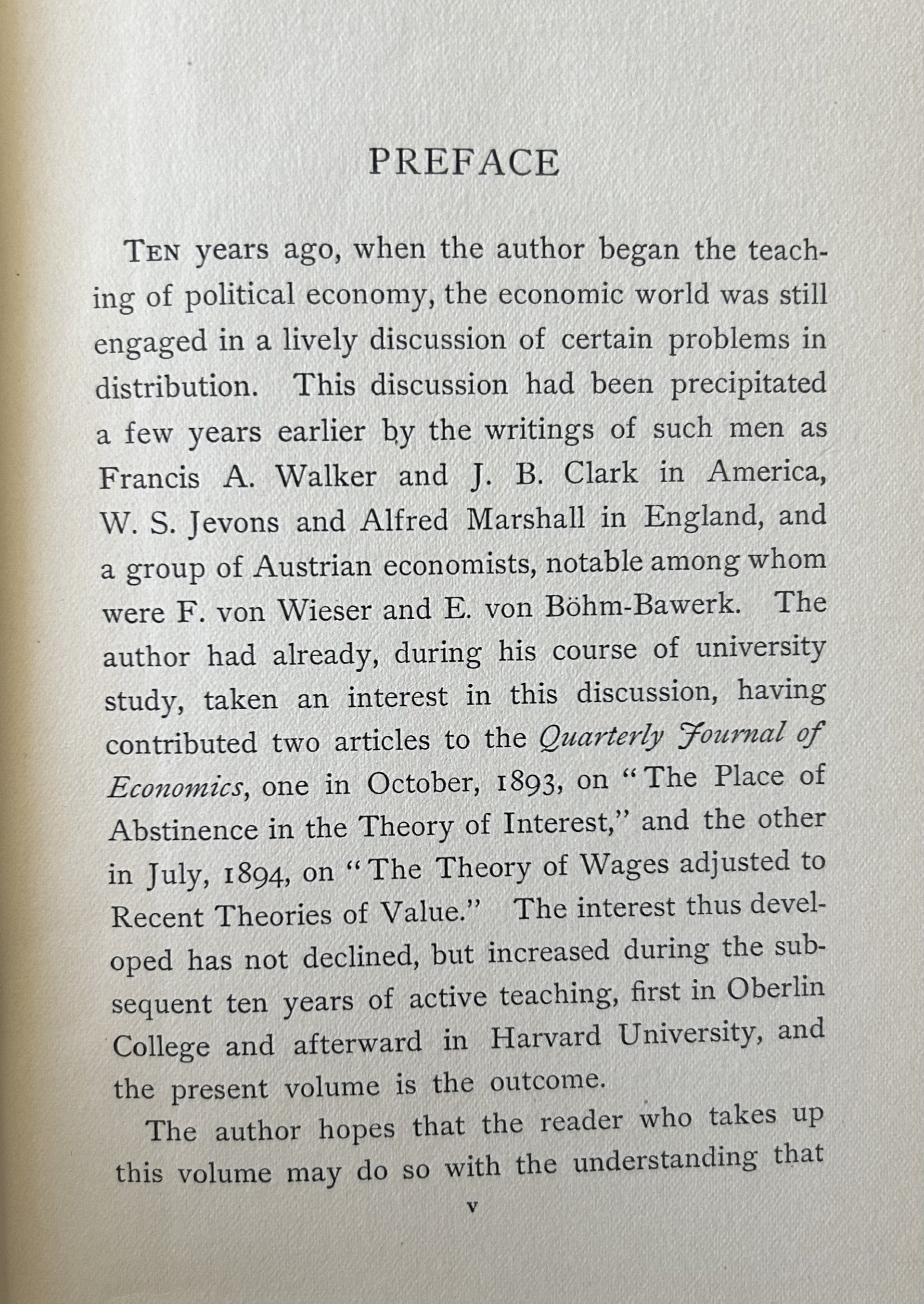 THE DISTRIBUTION OF WEALTH (1908)