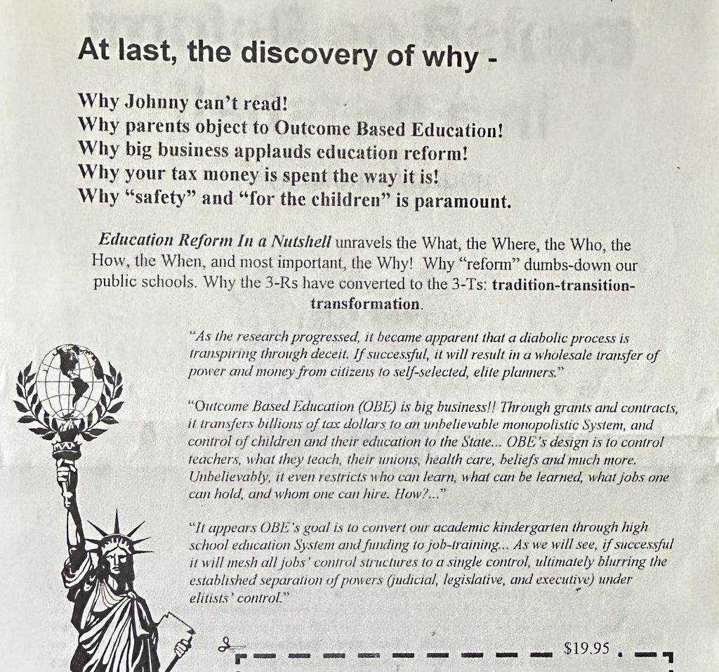 EDUCATION REFORM IN A NUTSHELL - The Silent Weapon