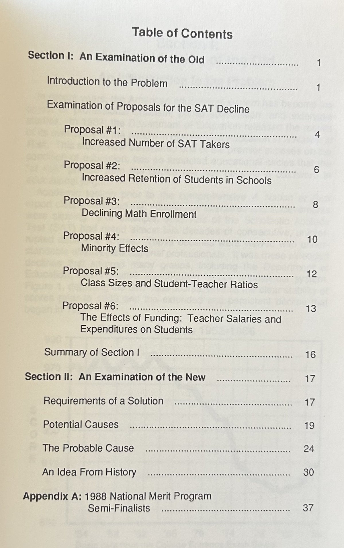 WHAT HAPPENED IN EDUCATION?
