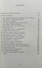 TO END WAR The Story of the National Council for Prevention of War