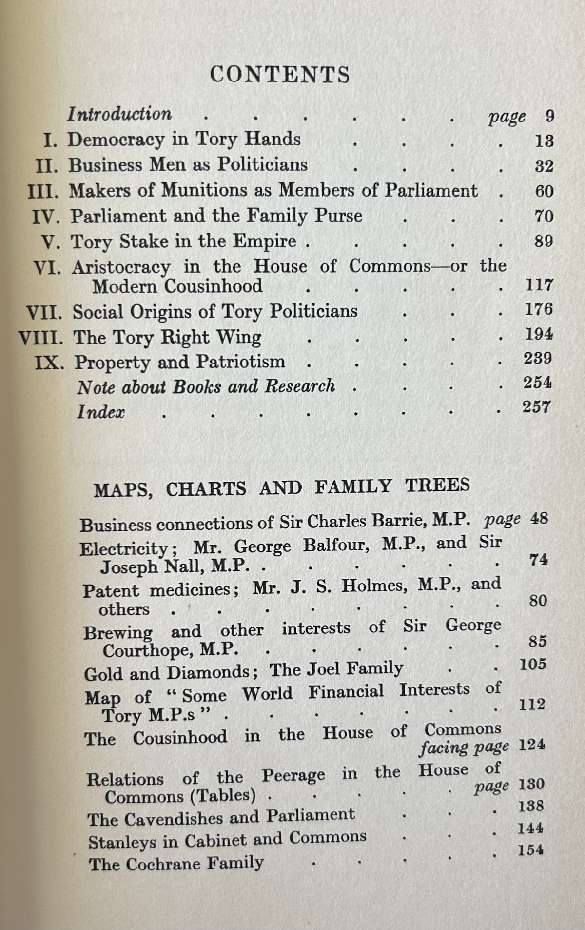 ENGLAND'S MONEY LORDS Tory M.P.