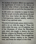 A SHORT STUDY OF ESAU-EDOM IN JEWRY