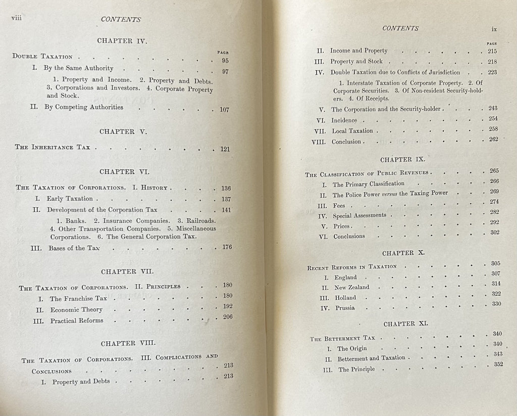 ESSAYS IN TAXATION