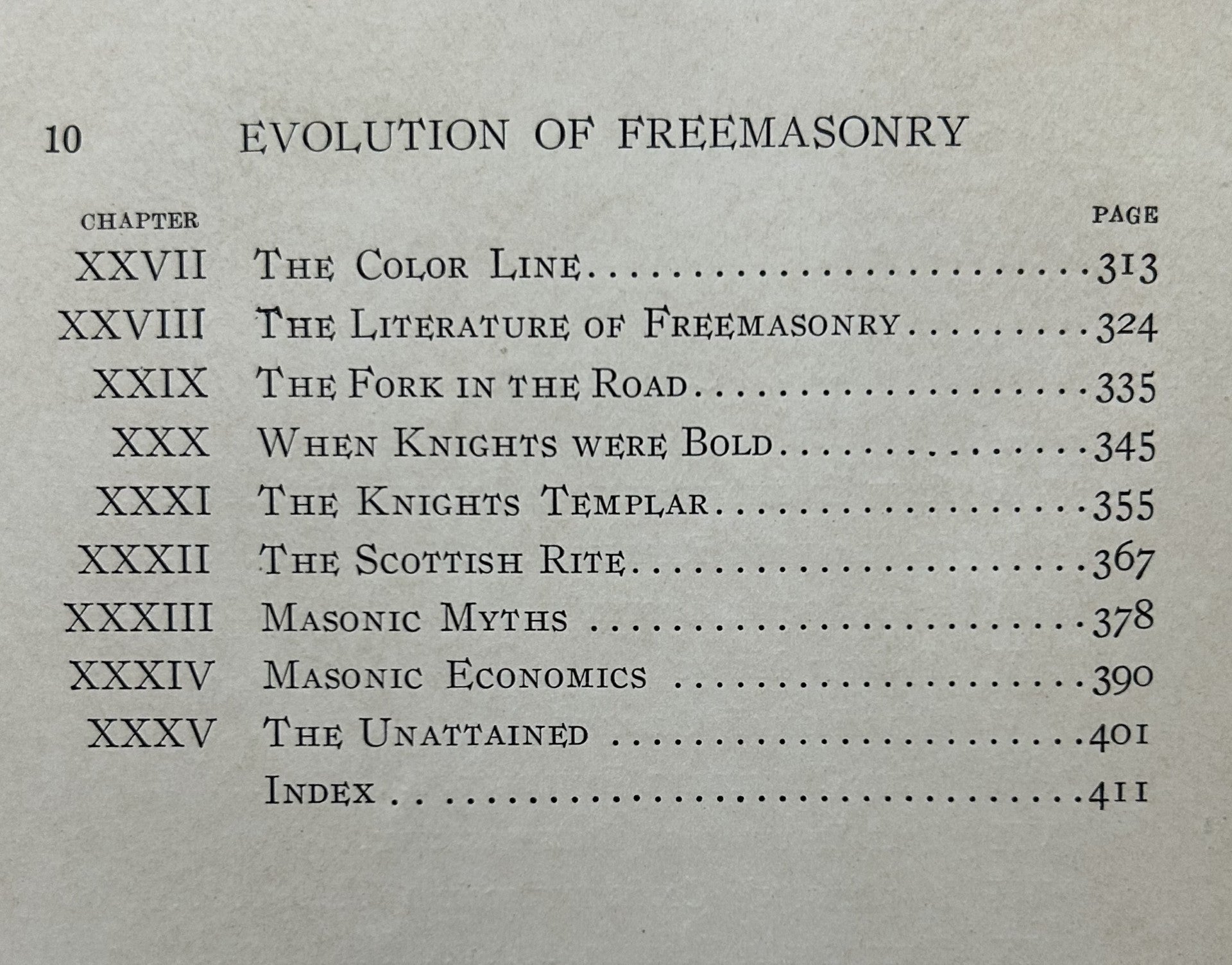 THE EVOLUTION OF FREEMASONRY - An Authentic Story...