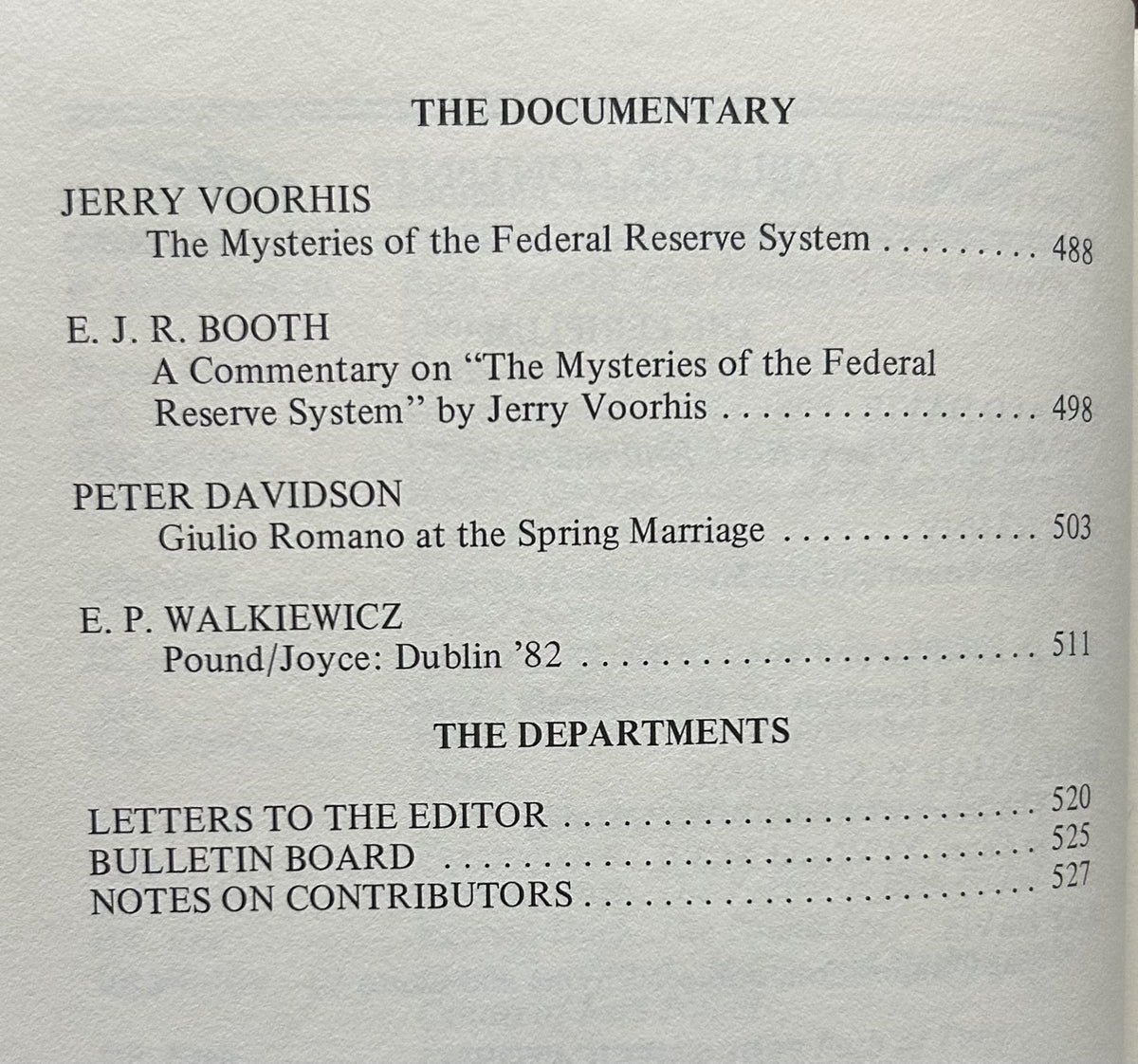 PAIDEUMA Vol 11, No.3, 1982 Journal Devoted to Ezra Pound Scholarship