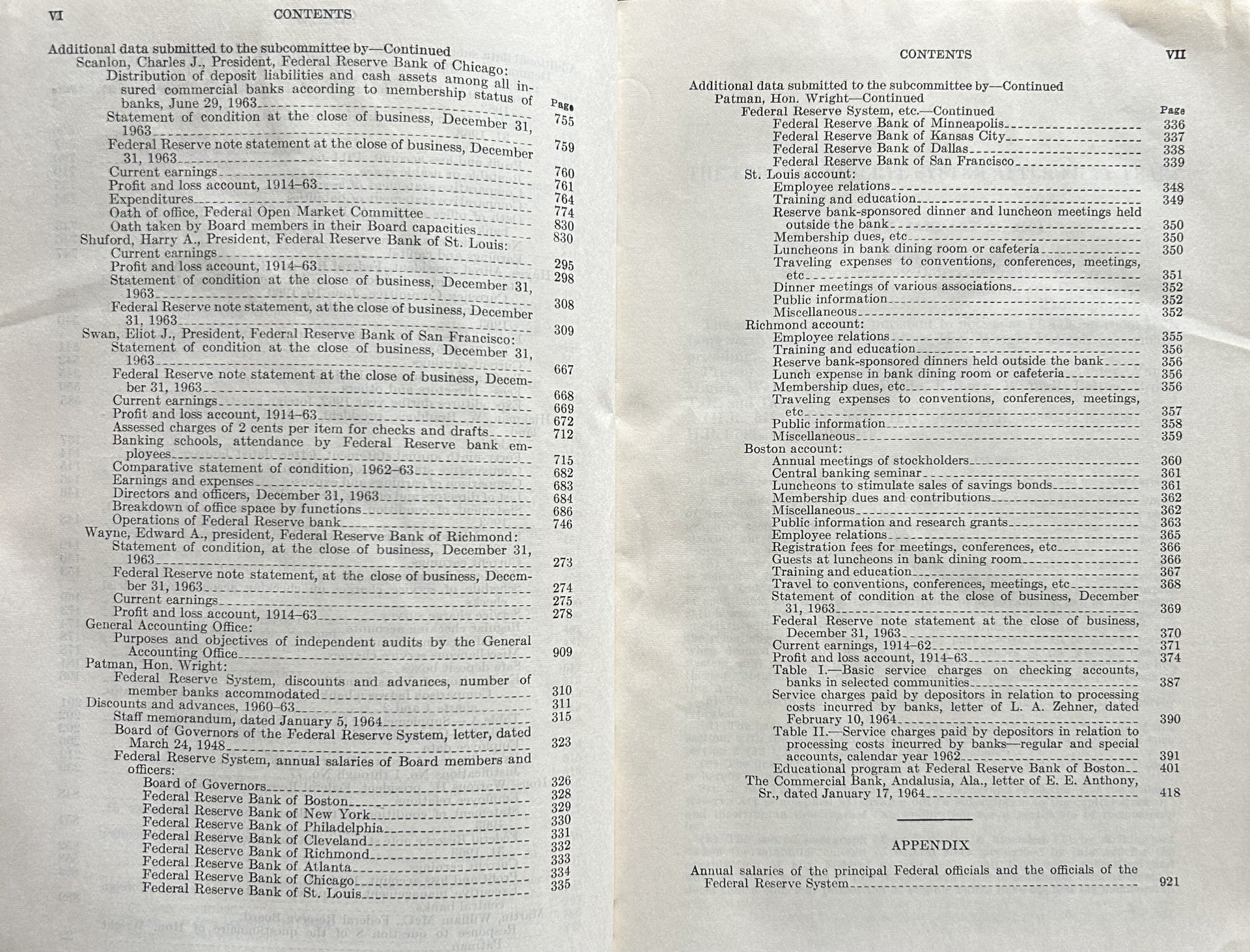 THE FEDERAL RESERVE SYSTEM AFTER FIFTY YEARS (Expanded version from Committee of Banking & Currency)
