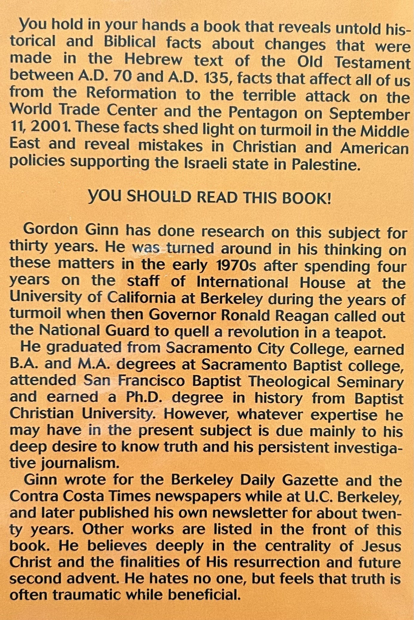 THE FINAL APOSTASY: Prelude to Anti-Christ & Myth of a Judeo-Christian Civilization