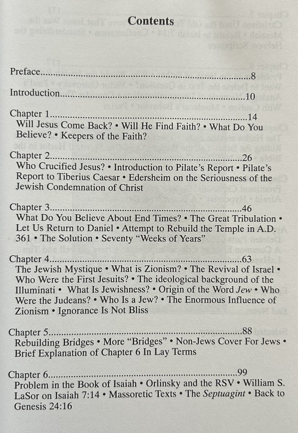 THE FINAL APOSTASY: Prelude to Anti-Christ & Myth of a Judeo-Christian Civilization