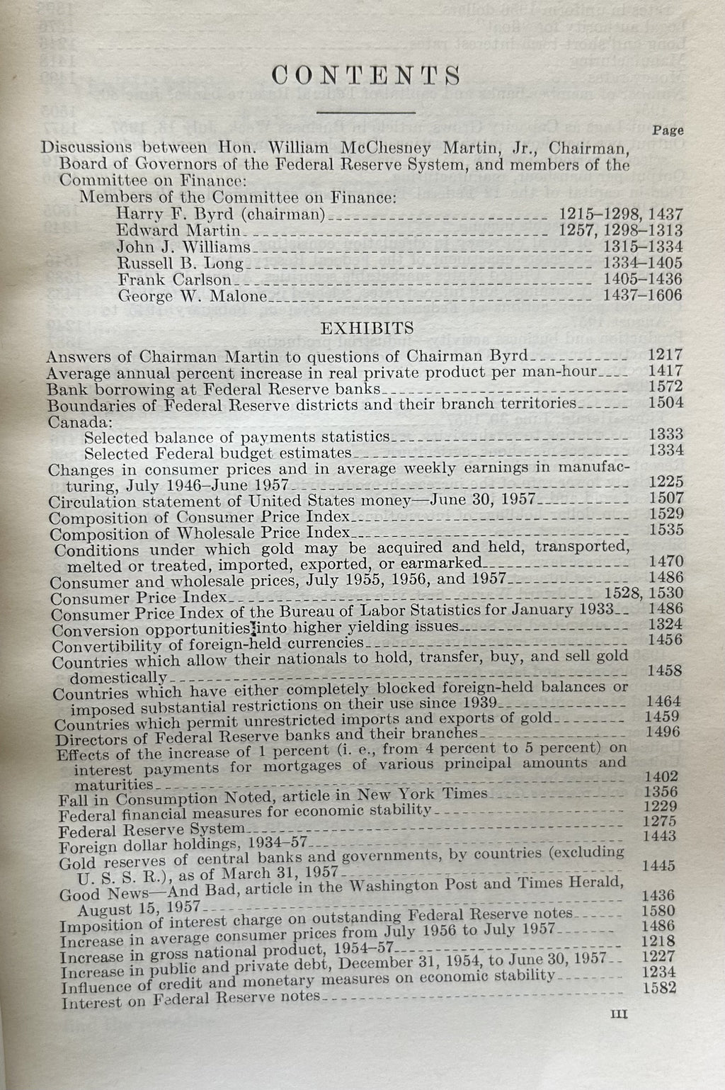 INVESTIGATION of the FINANCIAL CONDITION of the UNITED STATES