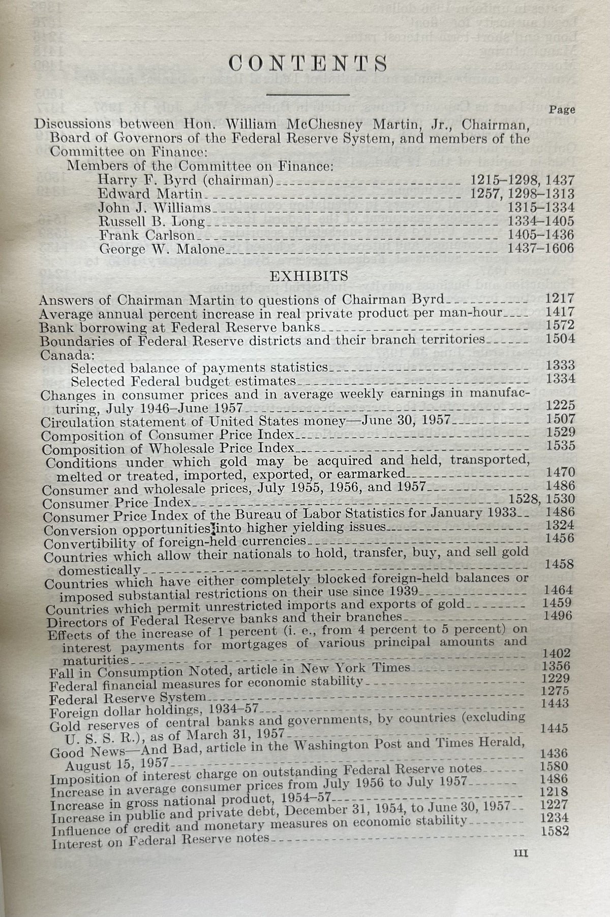 INVESTIGATION of the FINANCIAL CONDITION of the UNITED STATES