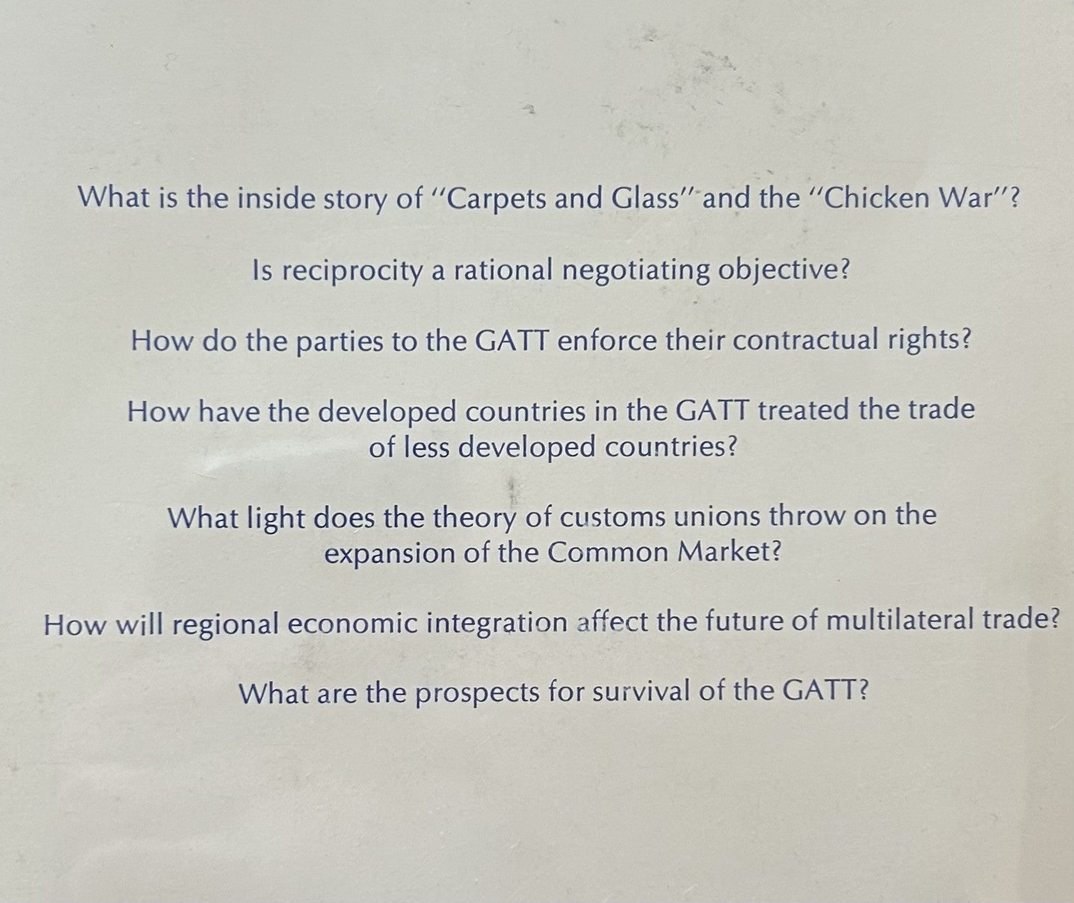THE KENNEDY ROUND IN AMERICAN TRADE POLICY - The Twilight of the GATT?