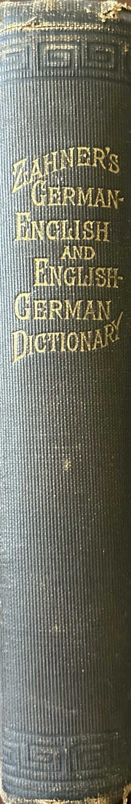 Zahner's German-English & English-German Dictionary