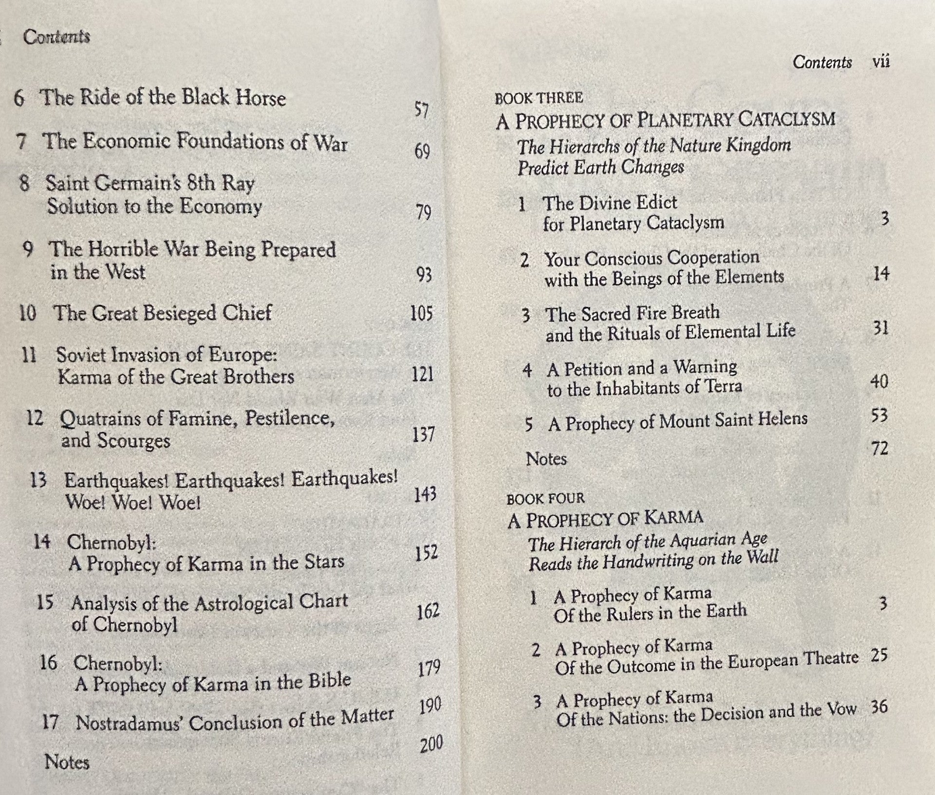 SAINT GERMAIN  ON PROPHECY Coming World Changes