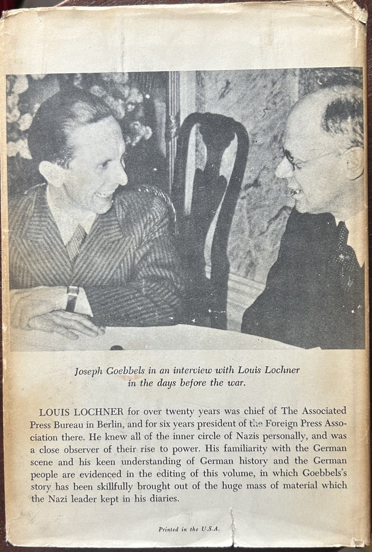 THE GOEBELS DIARIES 1942-1943