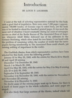 THE GOEBELS DIARIES 1942-1943