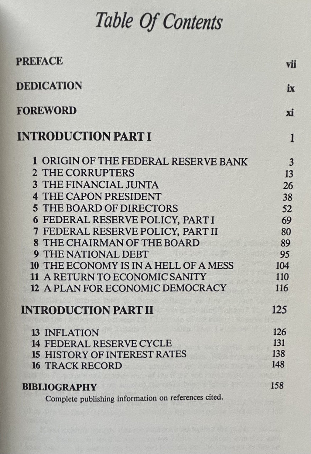 GREAT AMERICAN RIPOFF: An Indictment of the Federal Reserve Board