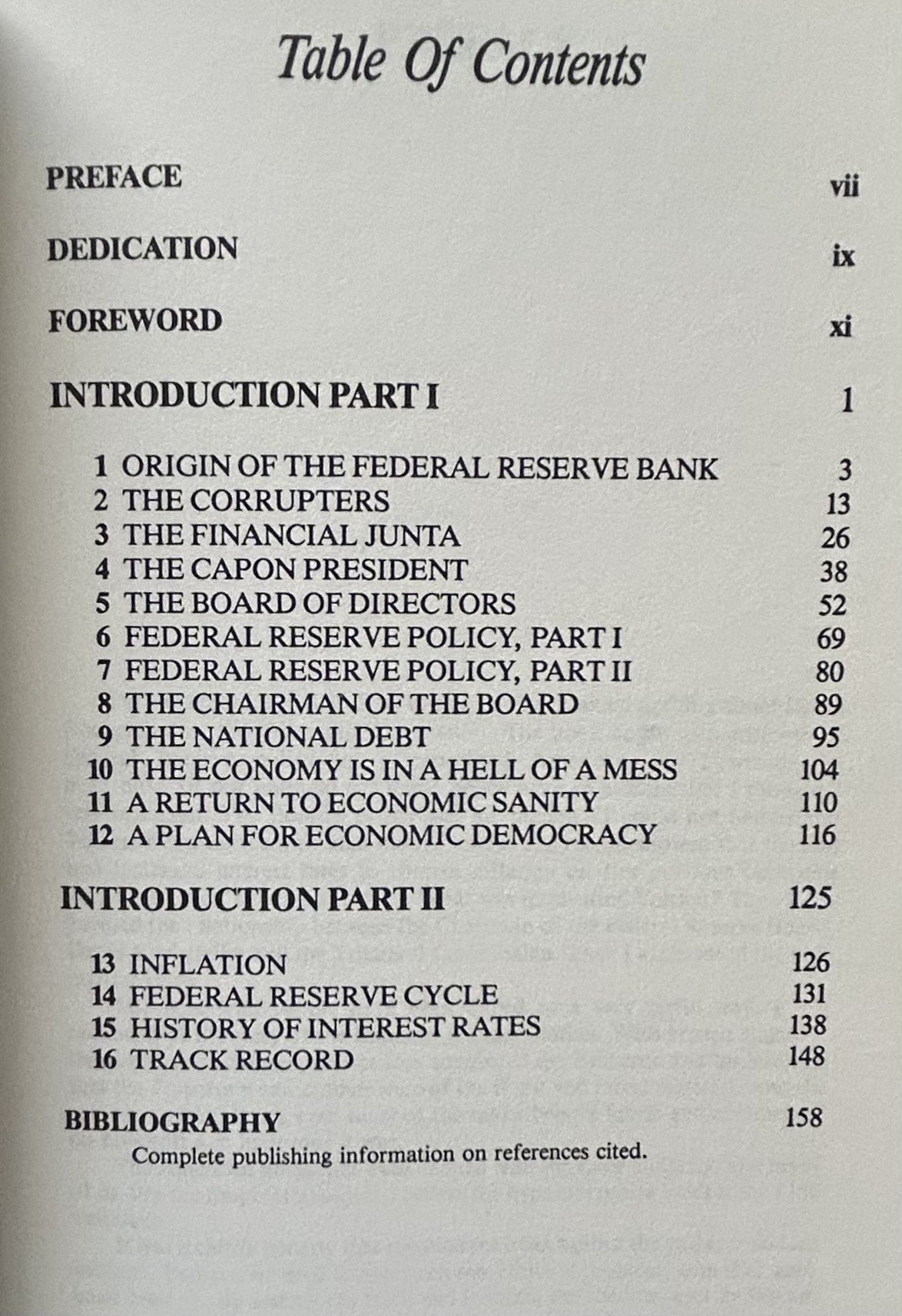GREAT AMERICAN RIPOFF: An Indictment of the Federal Reserve Board