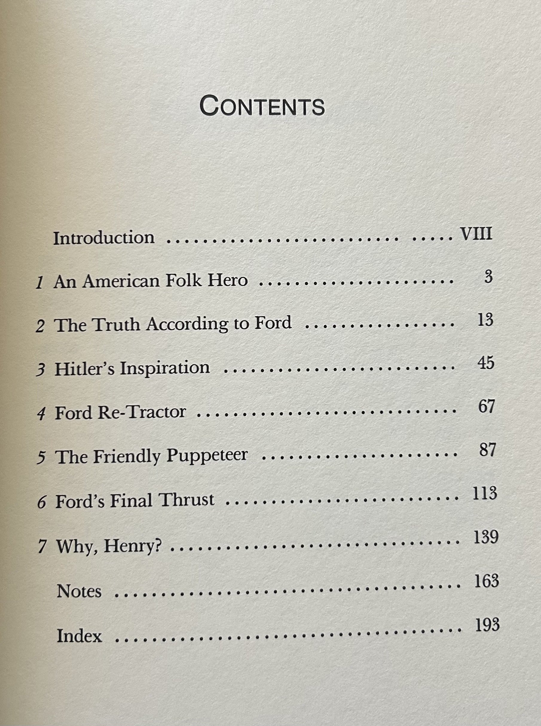 HENRY FORD AND THE JEWS