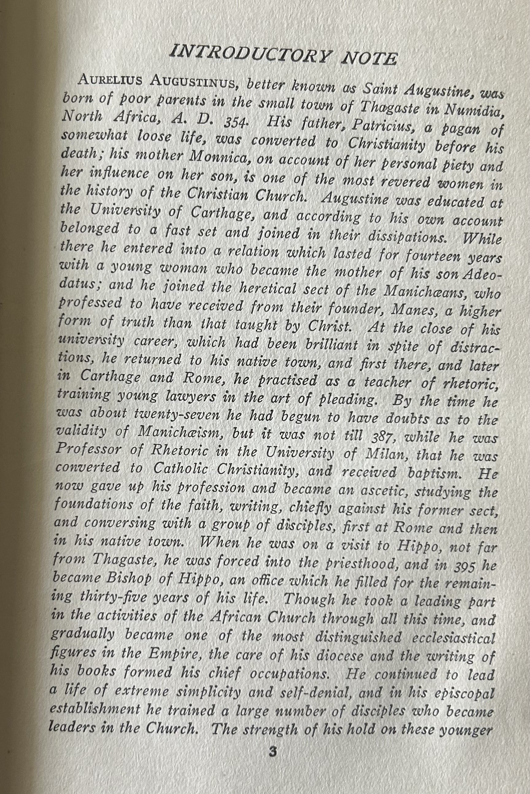 Harvard Classics 7: Confessions of St. Augustine & The Imitation of Christ