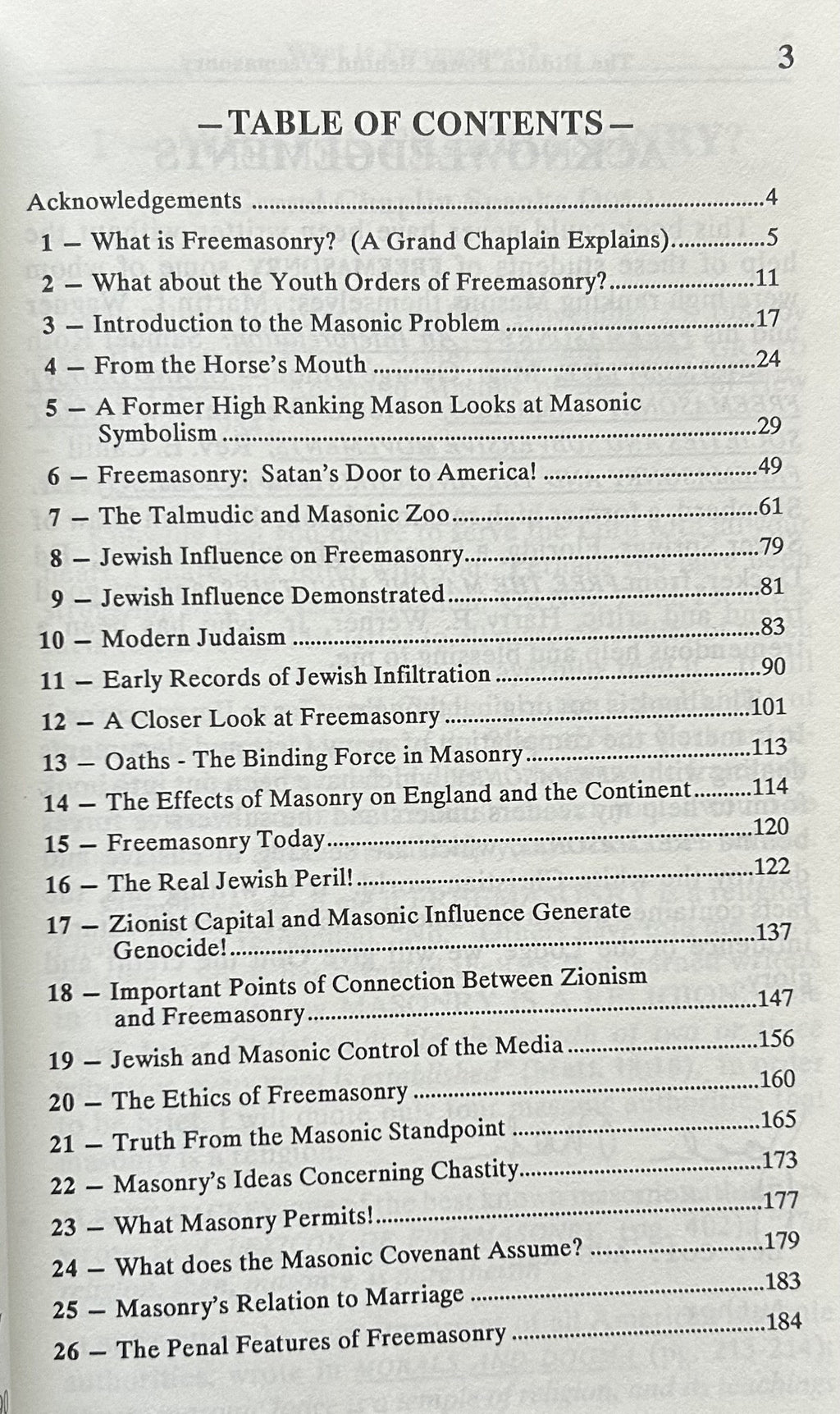 THE HIDDEN POWER BEHIND FREEMASONRY
