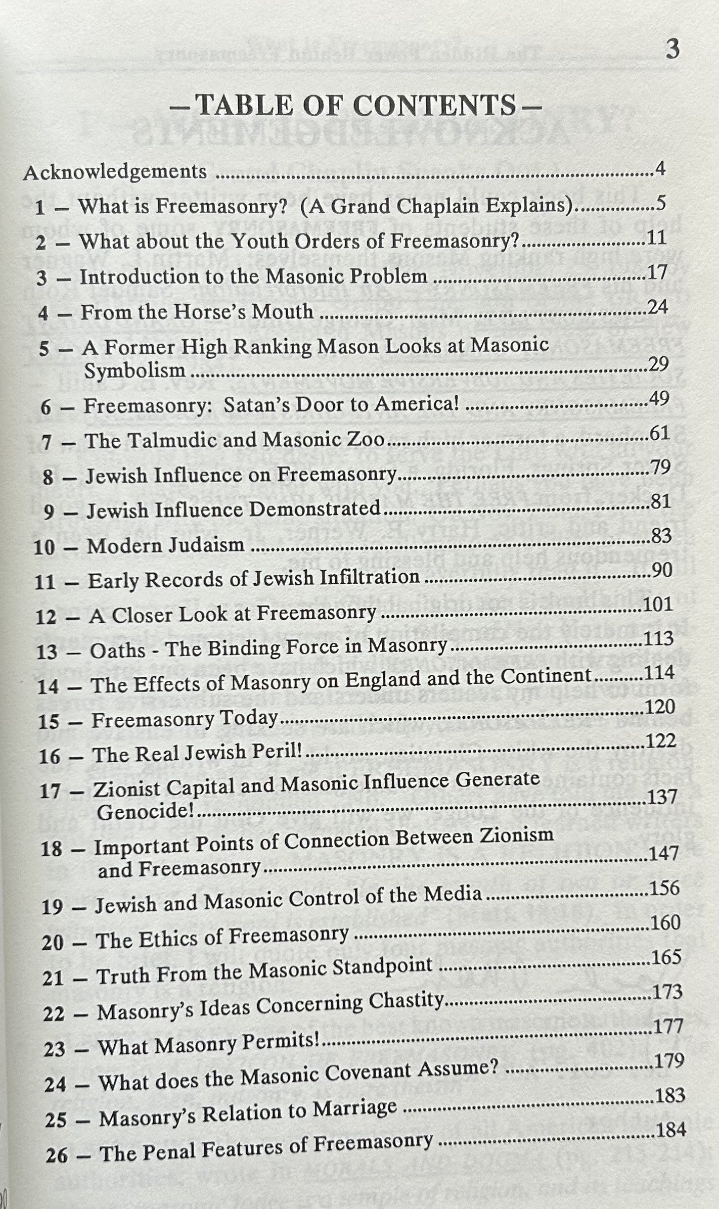 THE HIDDEN POWER BEHIND FREEMASONRY