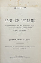 HISTORY OF THE BANK OF ENGLAND